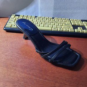 NEW ! Circus New York Cecily Slide Sandal Black Size 6.5